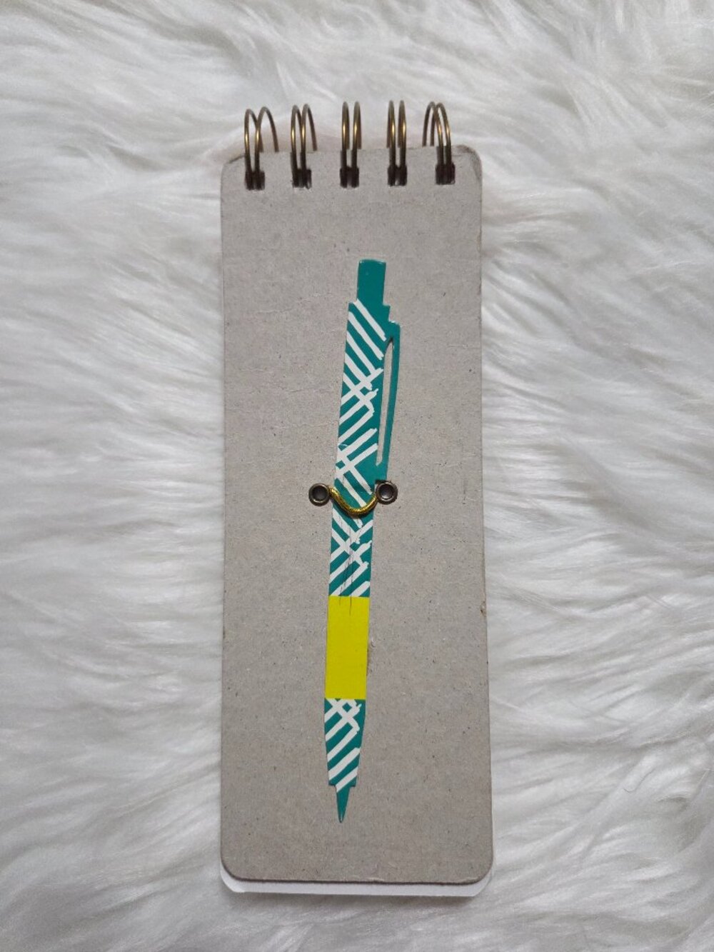 Mara Mi Pen Design Narrow Notebook